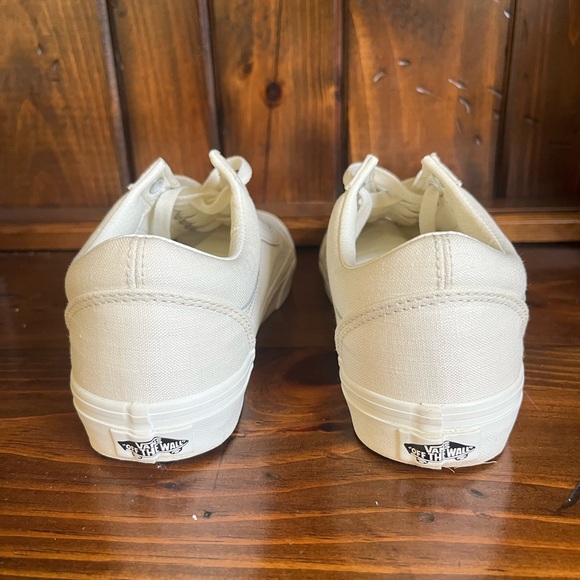 Women’s Old Skool Linen Vans - Picture 3 of 4
